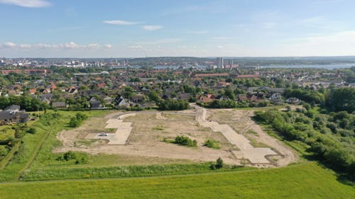 Luftfoto af udstykningen Luftfoto af udstykningen